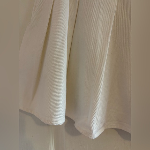 Tommy Hilfiger Tommy Jeans White Pleated Mini Skirt Size US 18 - Picture 7 of 7